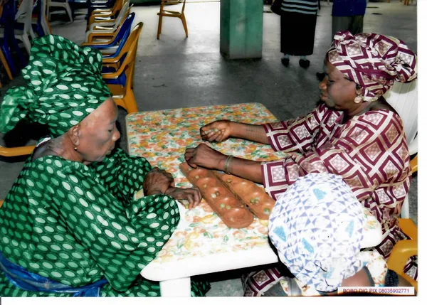 Mama playing Ayo